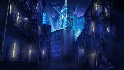 AAA Dynamic Scenes - Twilight City Mystery Dynamic Scene — скриншот 1