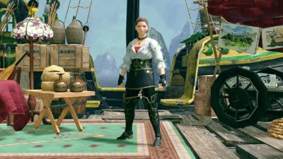 Многослойные доспехи для охотника "Рубашка с ласточкой" — скриншот 1