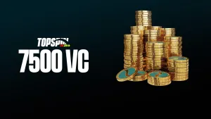 Набор TopSpin 2K25 с 7 500 единиц виртуальной валюты