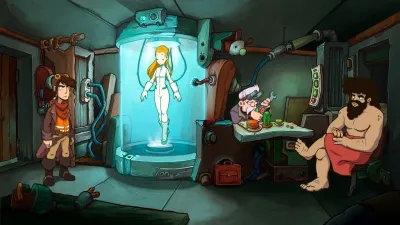 Goodbye Deponia — скриншот 1