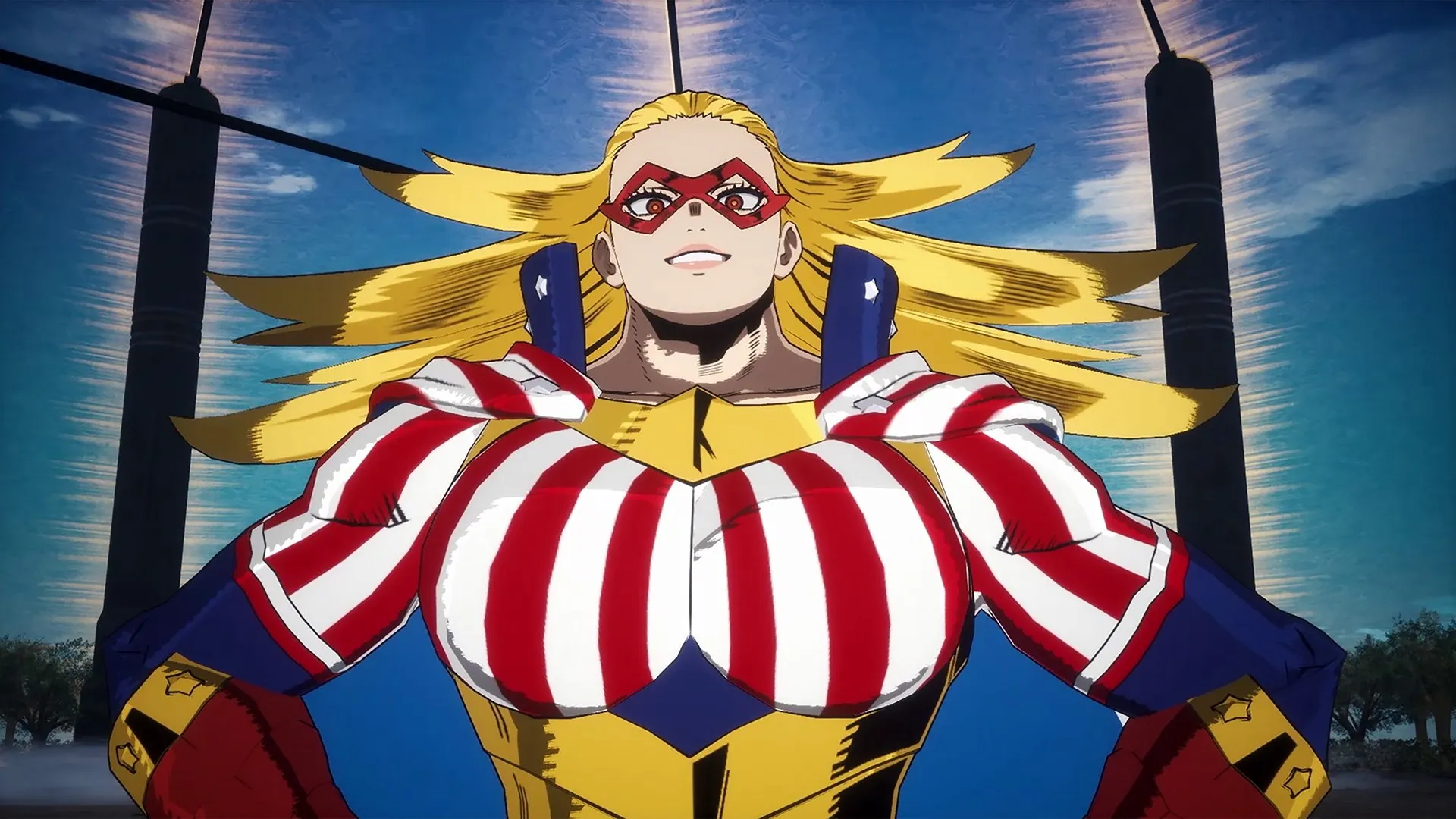 MY HERO ACADEMIA: All’s Justice - Playable Character Star and Stripe — трейлер