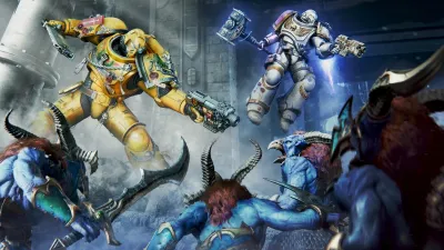 Warhammer 40,000: Space Marine 2 - Imperial Fists Cosmetic Pack — скриншот 2