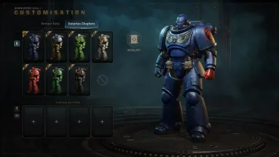 Warhammer 40,000: Space Marine 2 - Imperial Fists Cosmetic Pack — скриншот 8