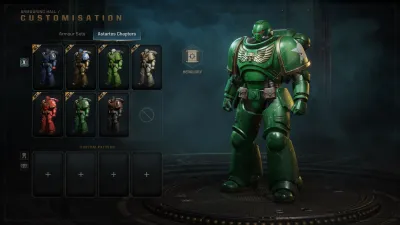 Warhammer 40,000: Space Marine 2 - Imperial Fists Cosmetic Pack — скриншот 9