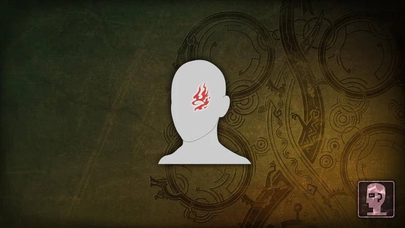 Макияж/грим: пламя