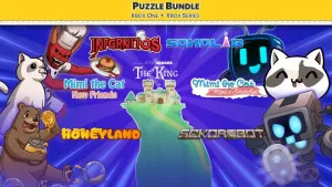 Puzzle Bundle Xbox - Mimi 1 and 2, Story Blocks and Sokoban games