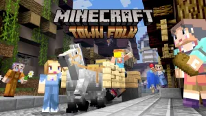 Minecraft Town Folk Skin Pack