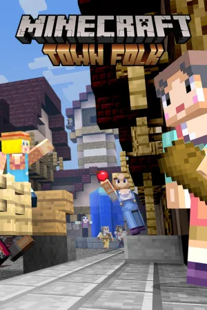 Minecraft Town Folk Skin Pack
