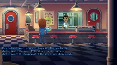 Thimbleweed Park — скриншот 2