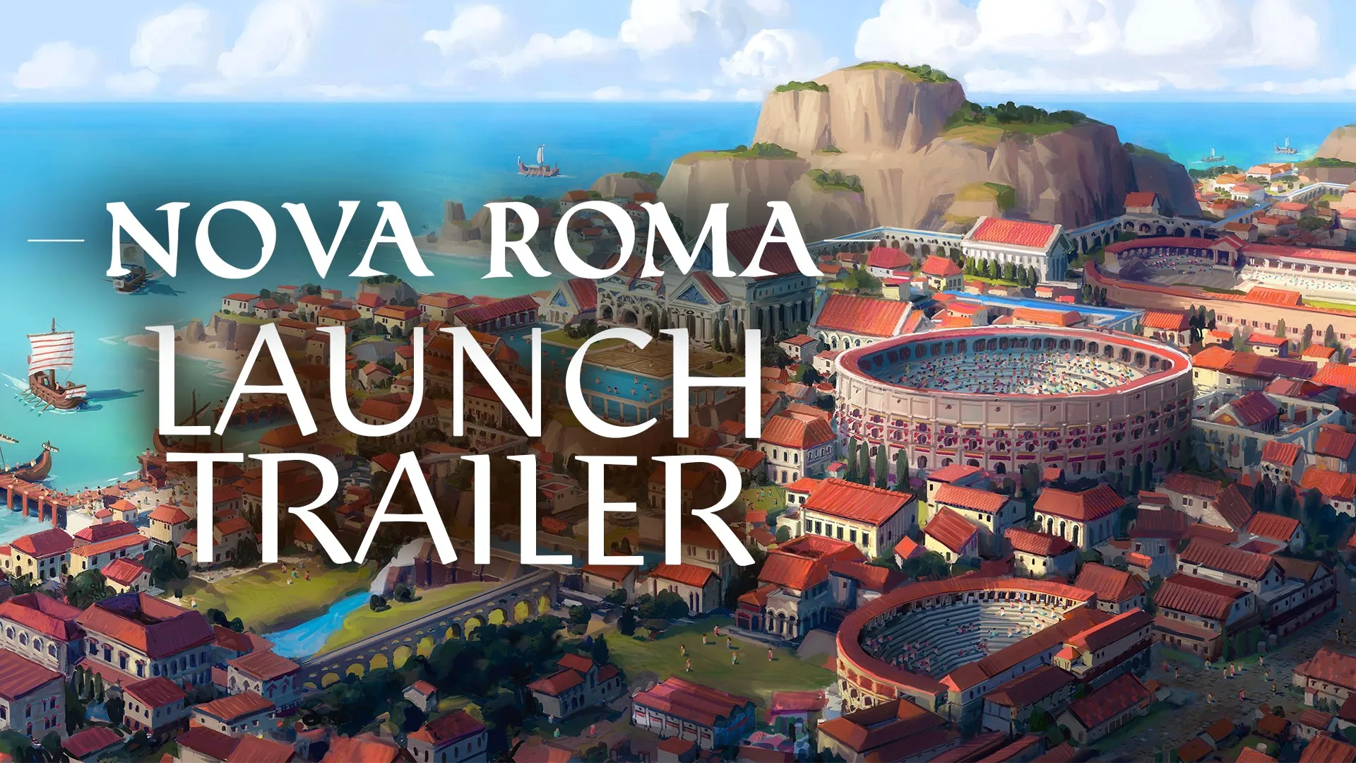 Nova Roma (Предварительная версия игры) — трейлер