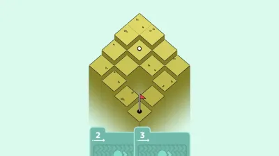 Golf Peaks — скриншот 1