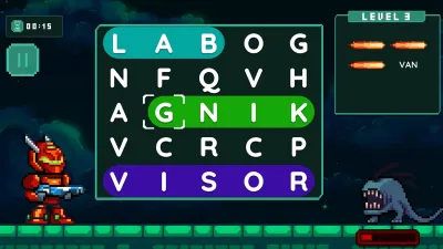 Word Quest: Cyberpunk — скриншот 3