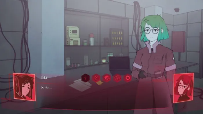 Synergia - A Cyberpunk Thriller Visual Novel — скриншот 4