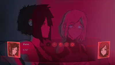 Synergia - A Cyberpunk Thriller Visual Novel — скриншот 7