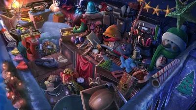 Yuletide Legends: Who Framed Santa Claus (Xbox Version) — скриншот 2