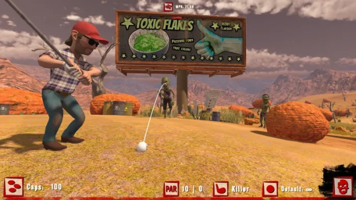 Golf vs Zombie — скриншот 3