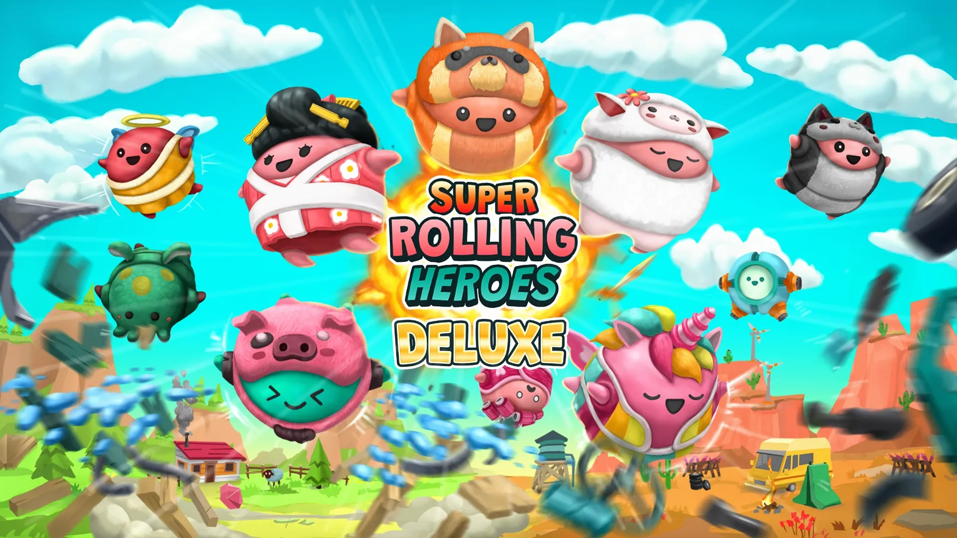Super Rolling Heroes Deluxe — трейлер