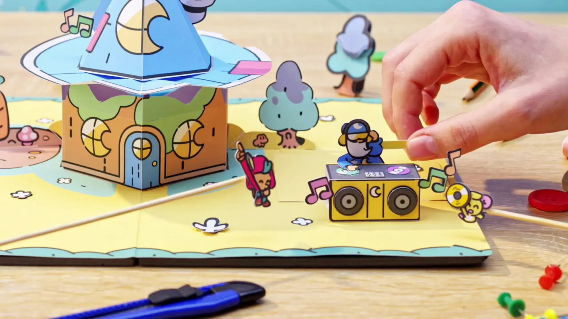 The Plucky Squire (Отважный паж) — трейлер