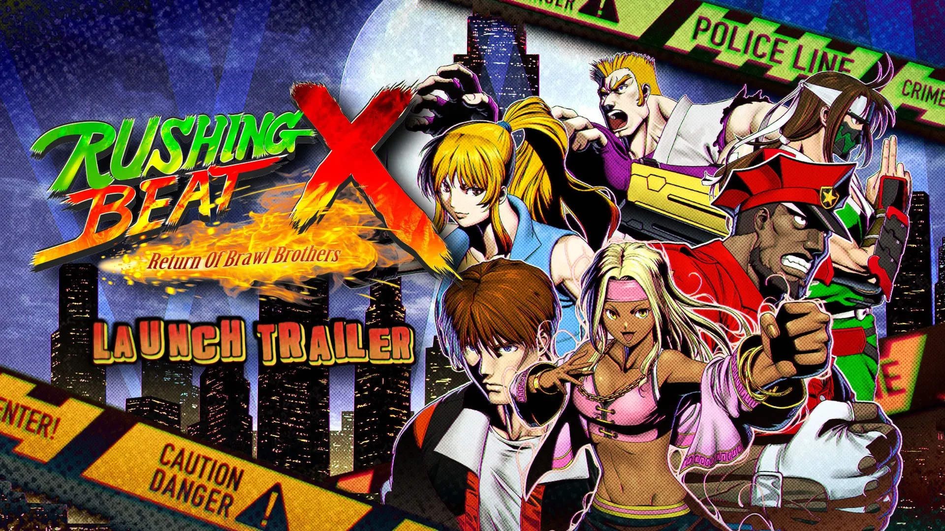 RUSHING BEAT X: Return Of Brawl Brothers — трейлер