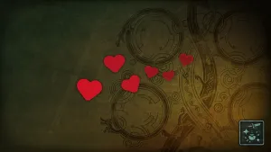 Подвеска: парящие сердечки