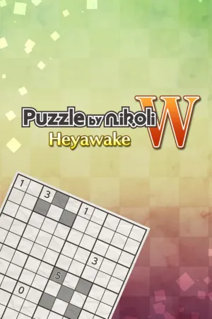 Puzzle by Nikoli W Heyawake