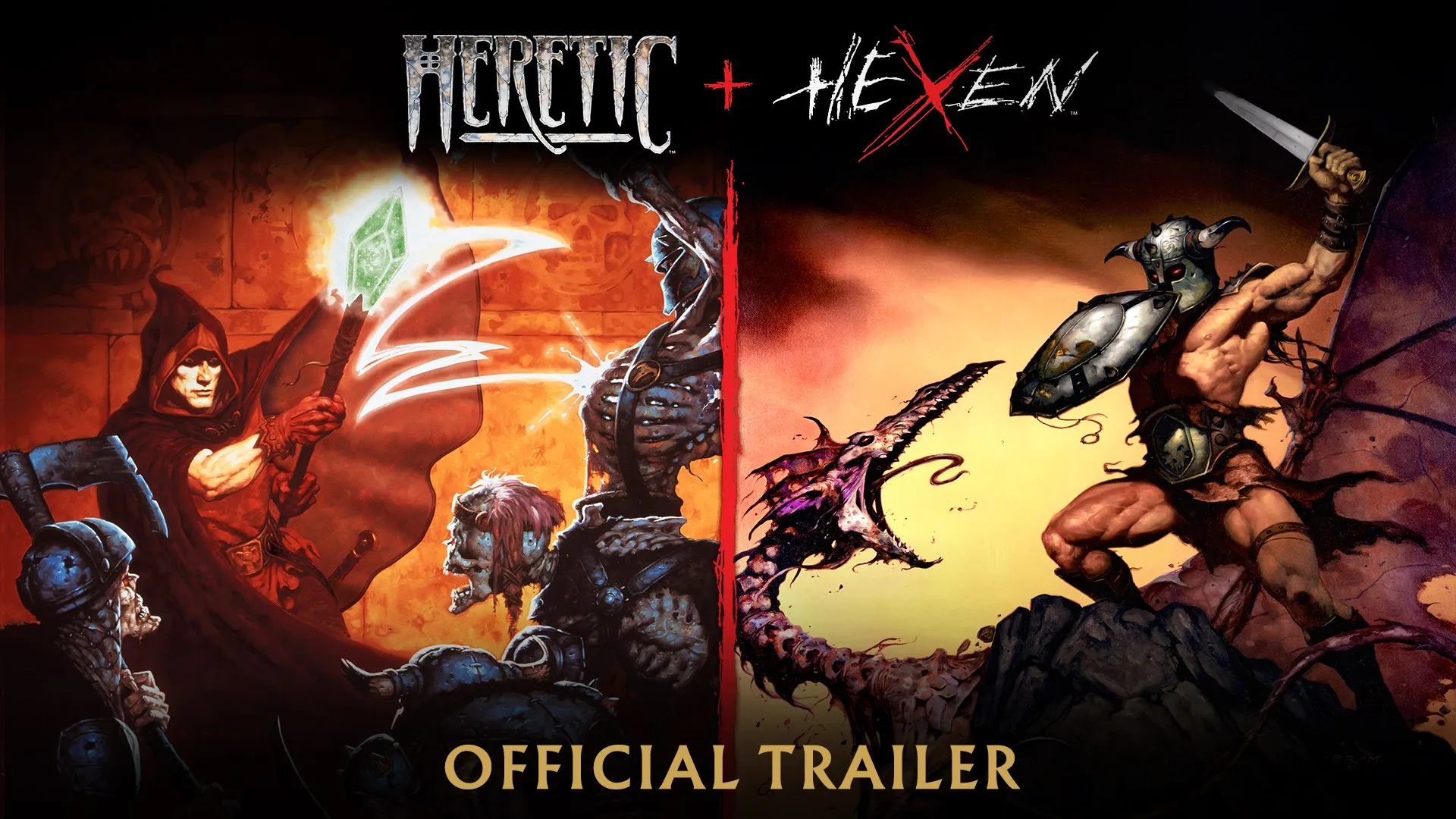 Heretic + Hexen — трейлер