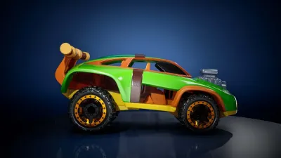 HOT WHEELS™ - TMNT Michelangelo — скриншот 2