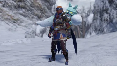 Многослойное оружие охотника «Набитый Госс-Хараг» (два клинка) — скриншот 1