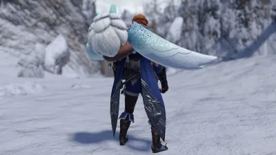 Многослойное оружие охотника «Набитый Госс-Хараг» (два клинка) — скриншот 2