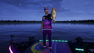 Bassmaster® Fishing 2022: Synthwave Cosmetic Pack — скриншот 7