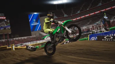 Monster Energy Supercross 25 - 2-Stroke Bikes Pack I — скриншот 8