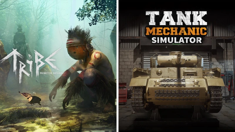 Tribe: Primitive Builder & Tank Mechanic Simulator