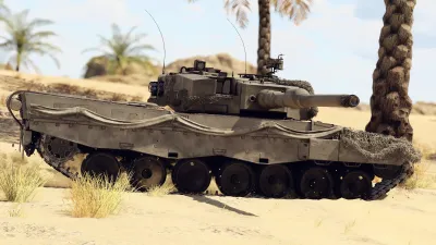 War Thunder - Набор Leopard 2 (OTCo) — скриншот 5