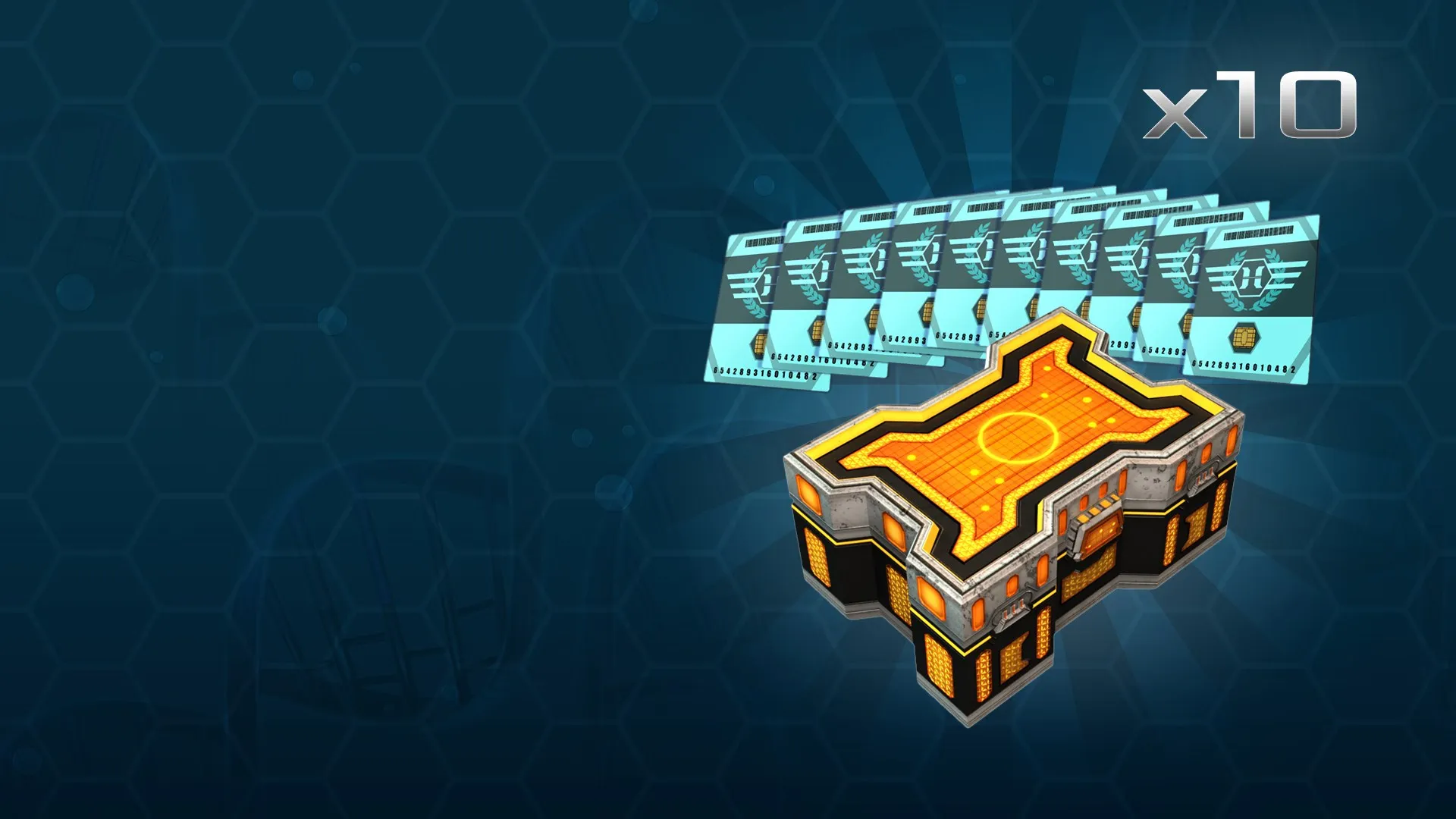 Ящик с оружием Horzine | тип 16: серебр. набор