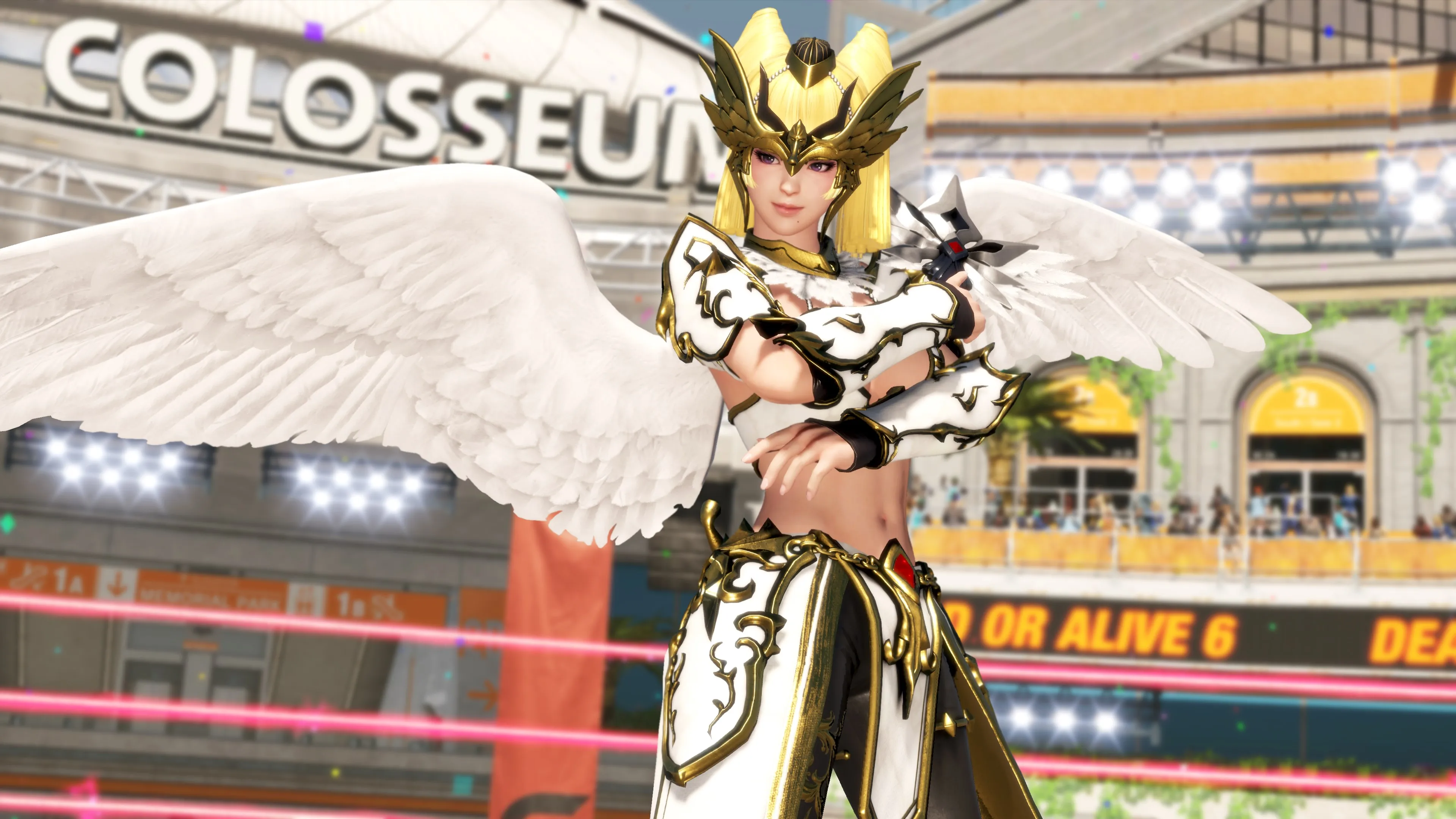 DOA6LR Нётэнгу «Хроники Тэнгу-принцессы / Платиновая броня»