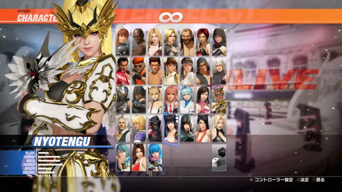 DOA6LR Нётэнгу «Хроники Тэнгу-принцессы / Платиновая броня» — скриншот 1