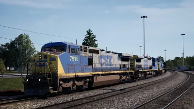 Train Sim World® 2: CSX C40-8W — скриншот 1