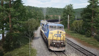 Train Sim World® 2: CSX C40-8W — скриншот 8