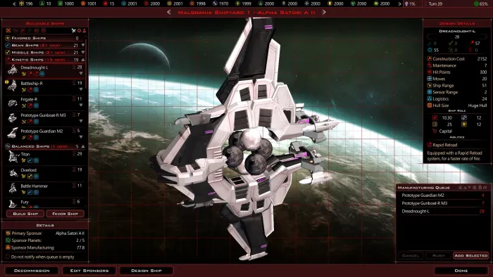 Galactic Civilizations III - Villains of Star Control: Origins — скриншот 3