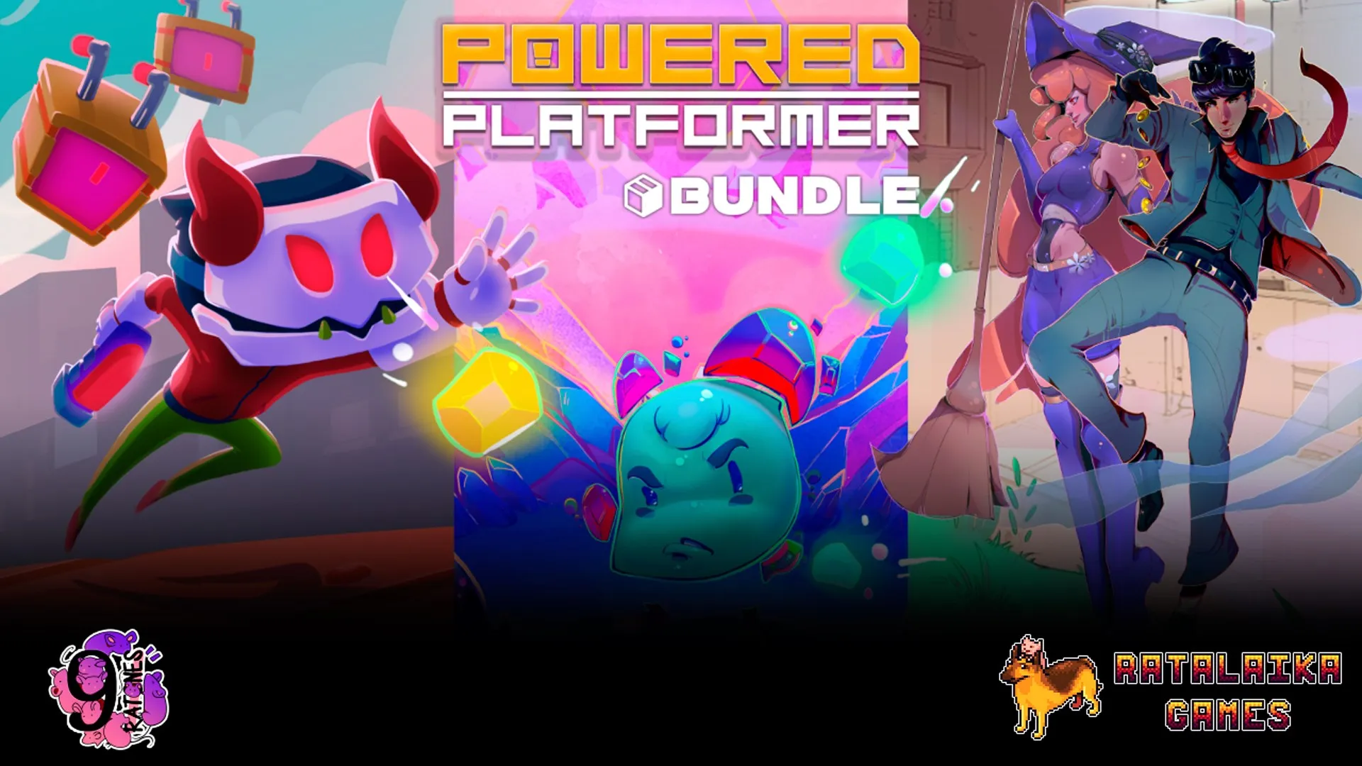 Powered Platformer Bundle — трейлер