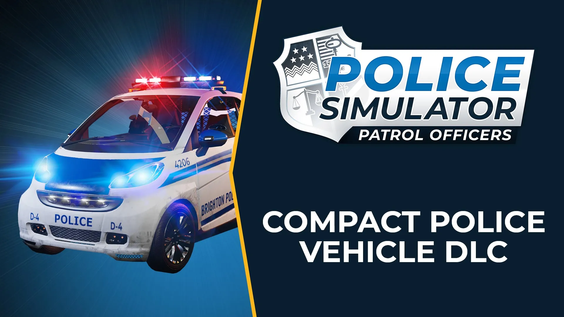Police Simulator: Patrol Officers: Compact Police Vehicle DLC — трейлер