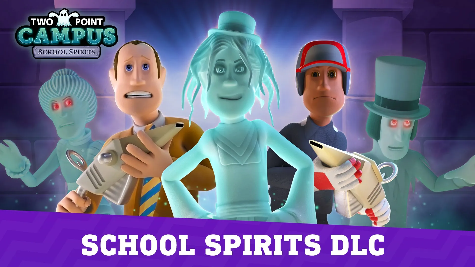 Two Point Campus: School Spirits — трейлер