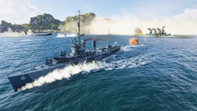 World of Warships: Legends — История о бесстрашии — скриншот 2