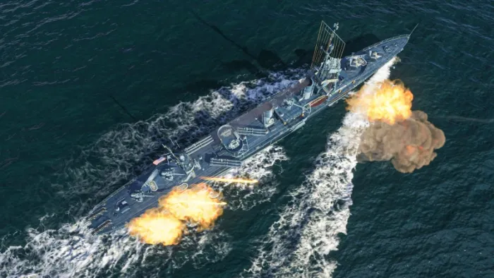 World of Warships: Legends — История о бесстрашии — скриншот 4