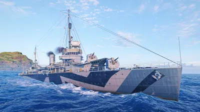 World of Warships: Legends — История о бесстрашии — скриншот 5