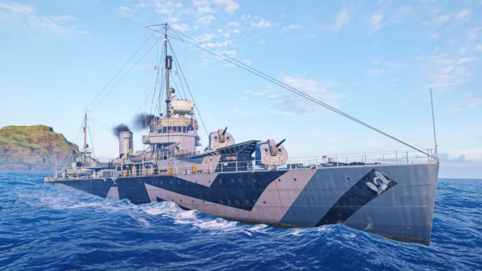 World of Warships: Legends — История о бесстрашии — скриншот 5