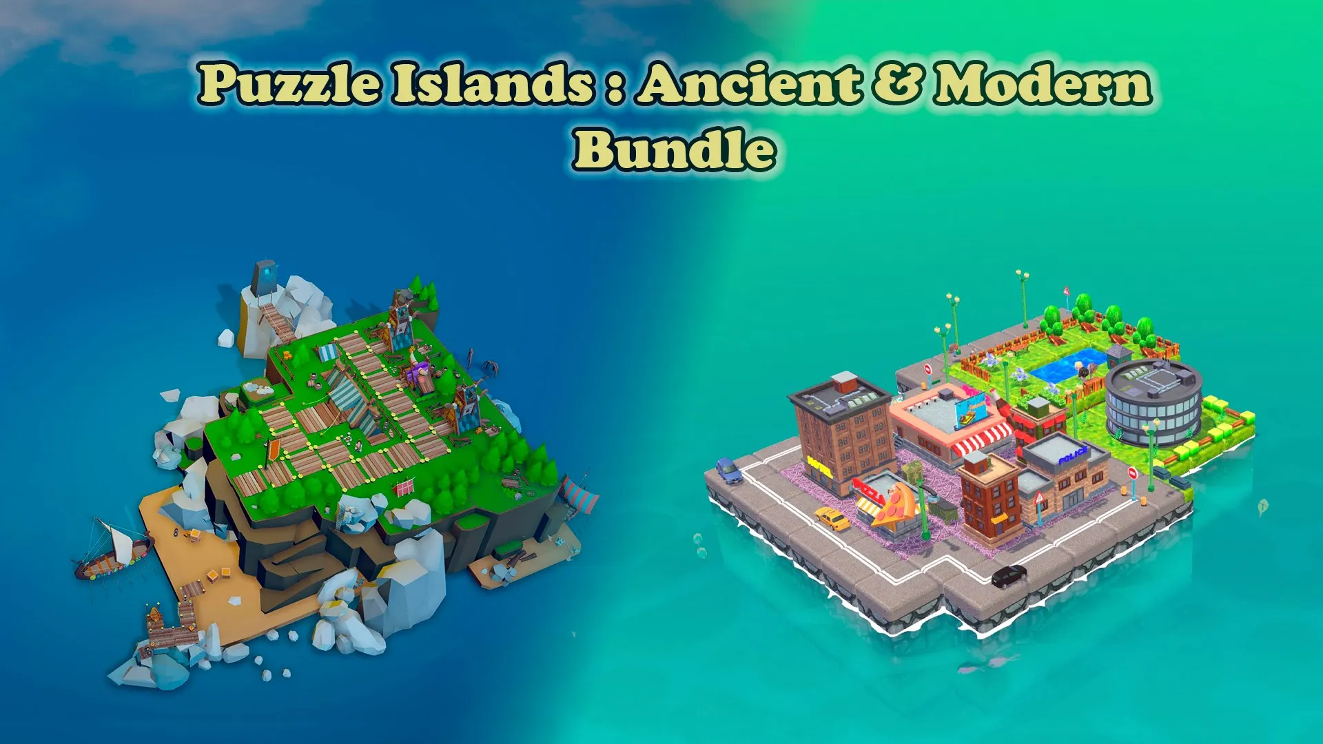 [Острова-головоломки: Древность и Современность – Набор] - Puzzle Islands: Ancient & Modern - Bundle — трейлер