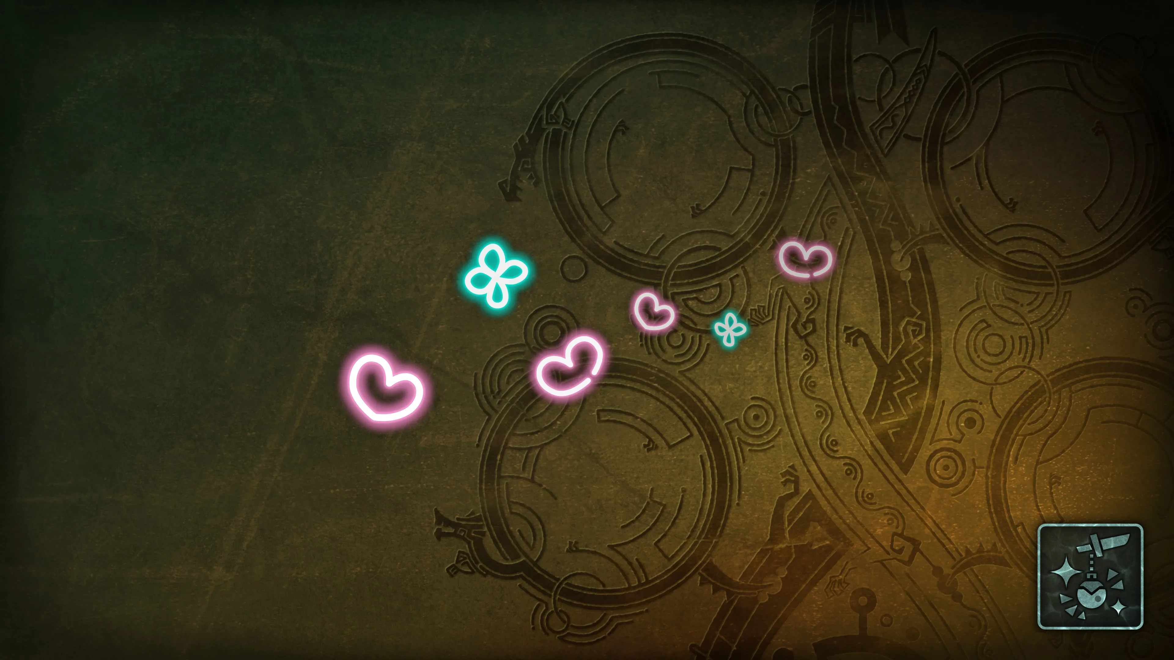 Подвеска: парящие узоры