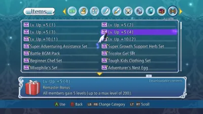 Tales of Graces™f Remastered - Lv. Up+5 (4) — скриншот 1