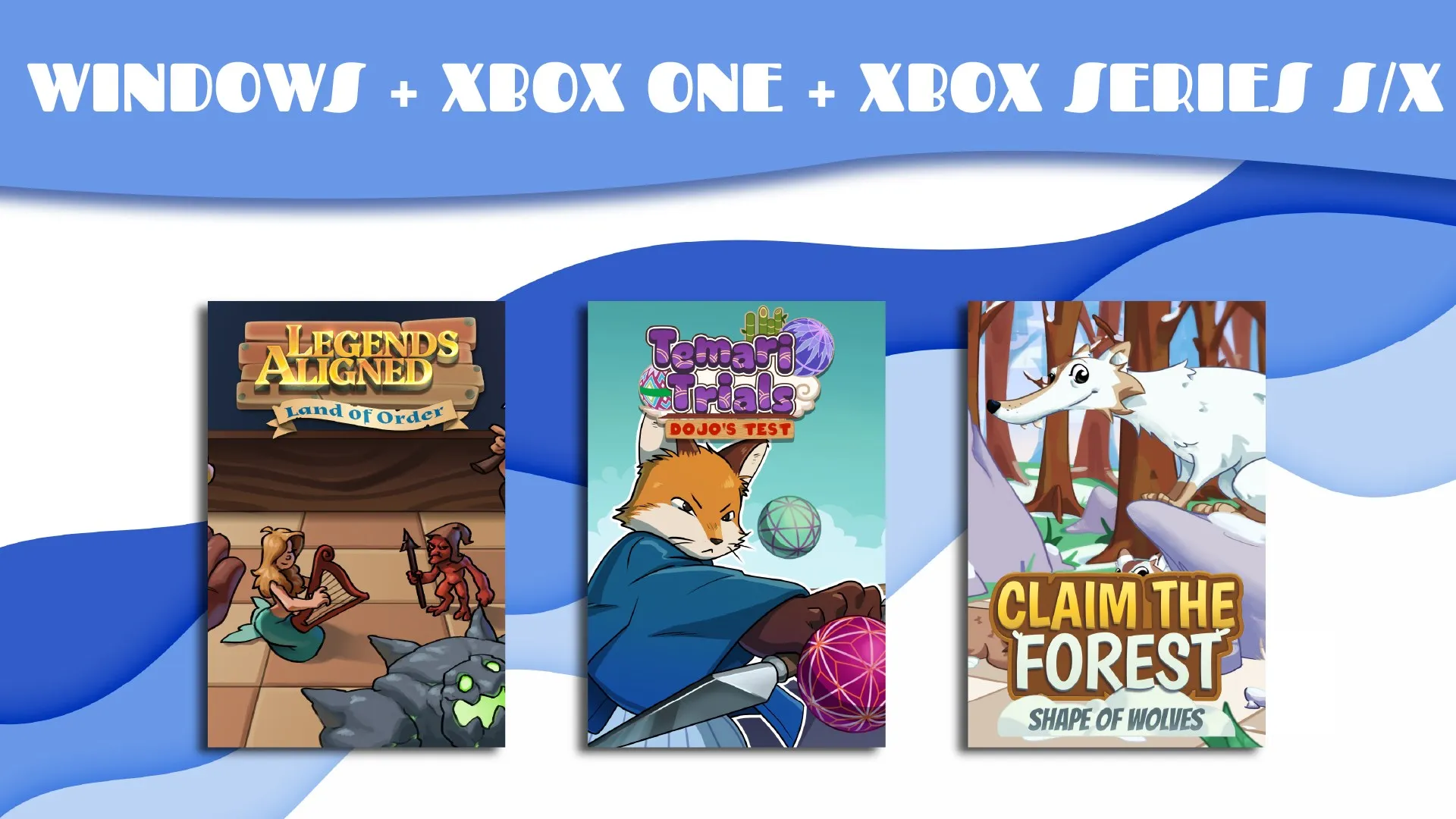 Temari Trials: Dojo + Claim the Forest: Shape + Legends Aligned: Land (Bundle)